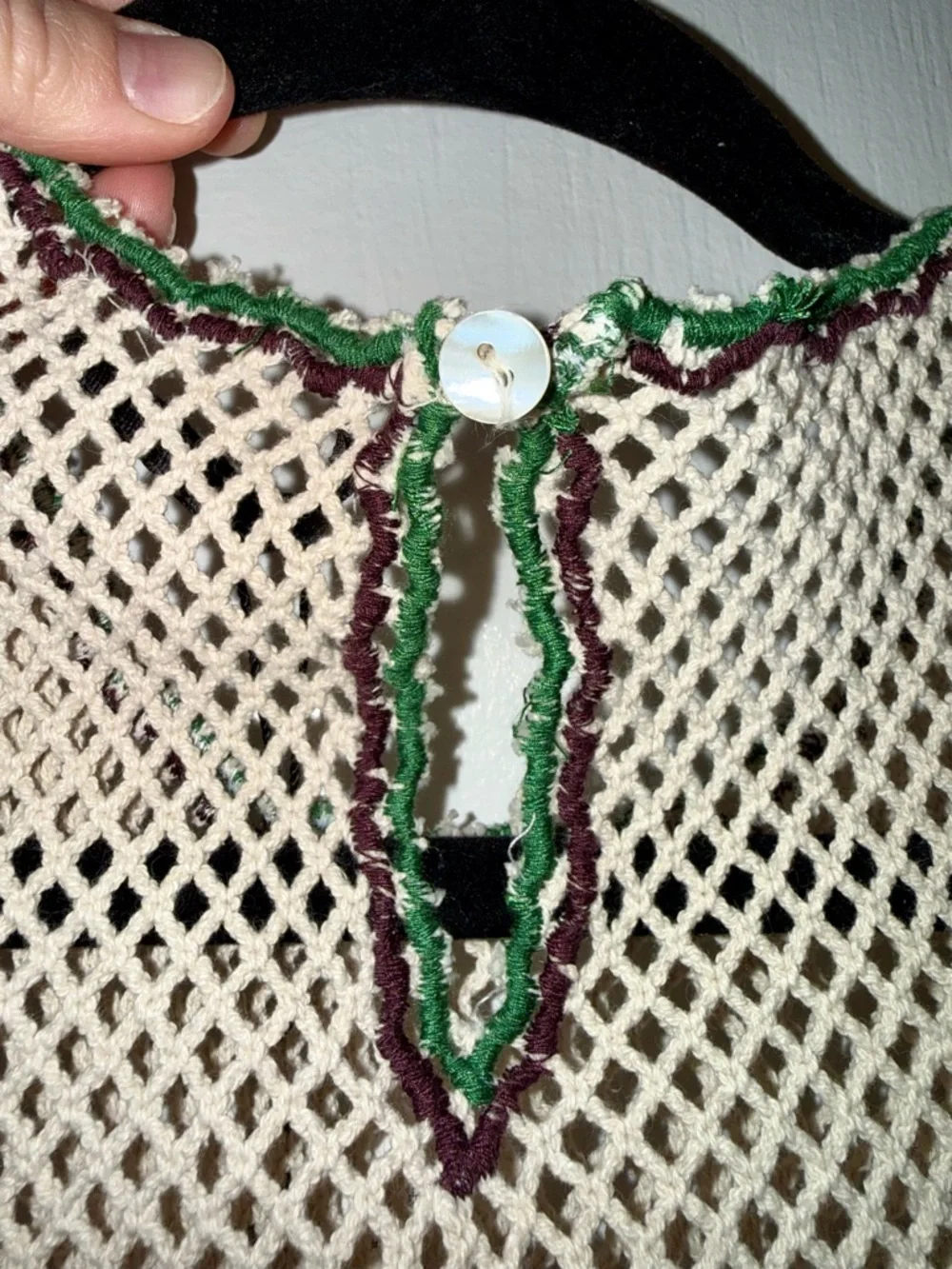 Zara Embroidered Crochet Floral Tank Dress in Cream/Multi NWT Size Medium - Picture 8 of 13